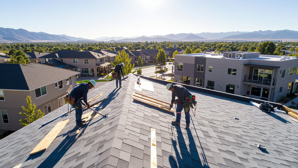 custom roofing solutions provided