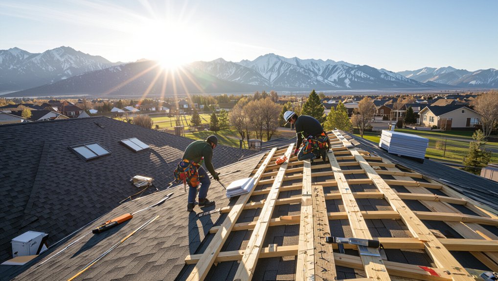 stress free new roof installation